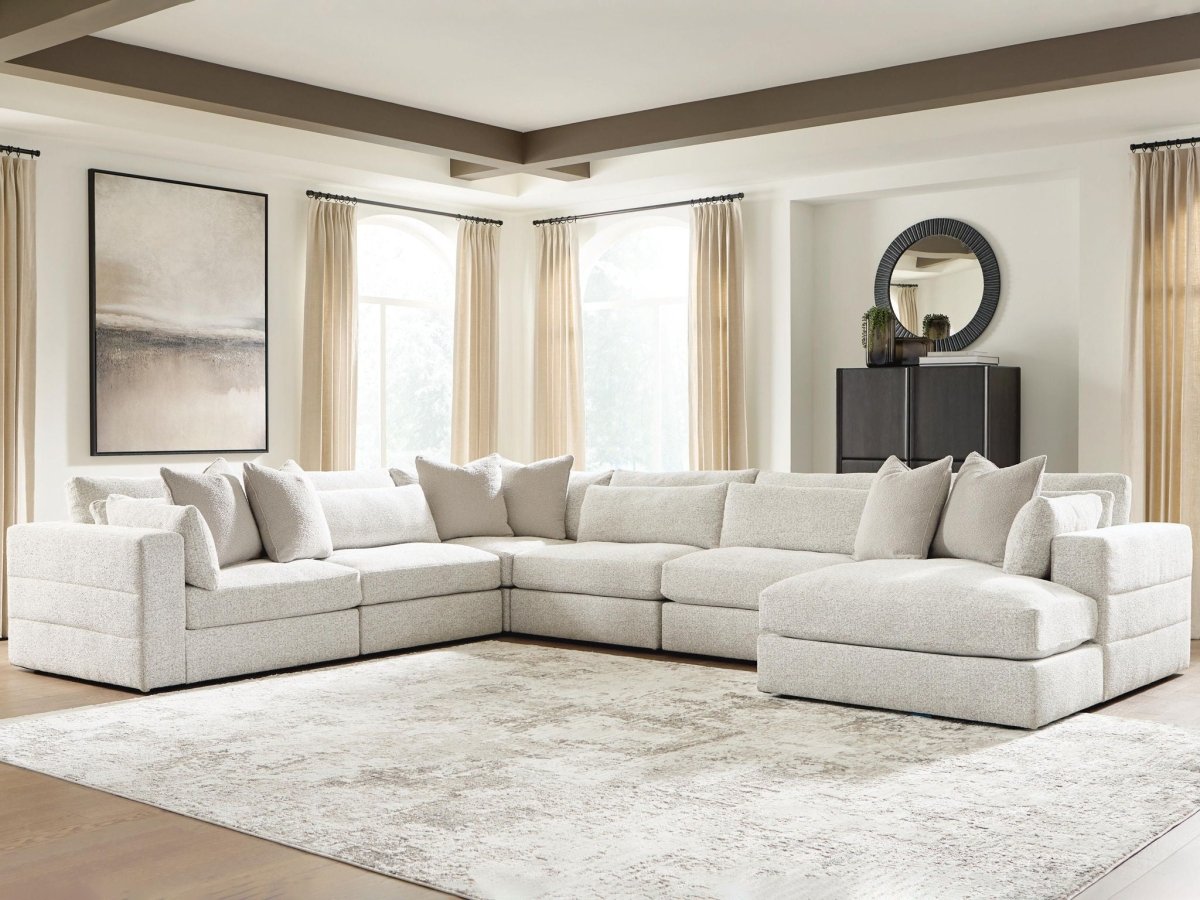 Ashbourne Estate - Sectional Stationary Sectionals by Signature Design by Ashley® - Walls Furniture & Mattress