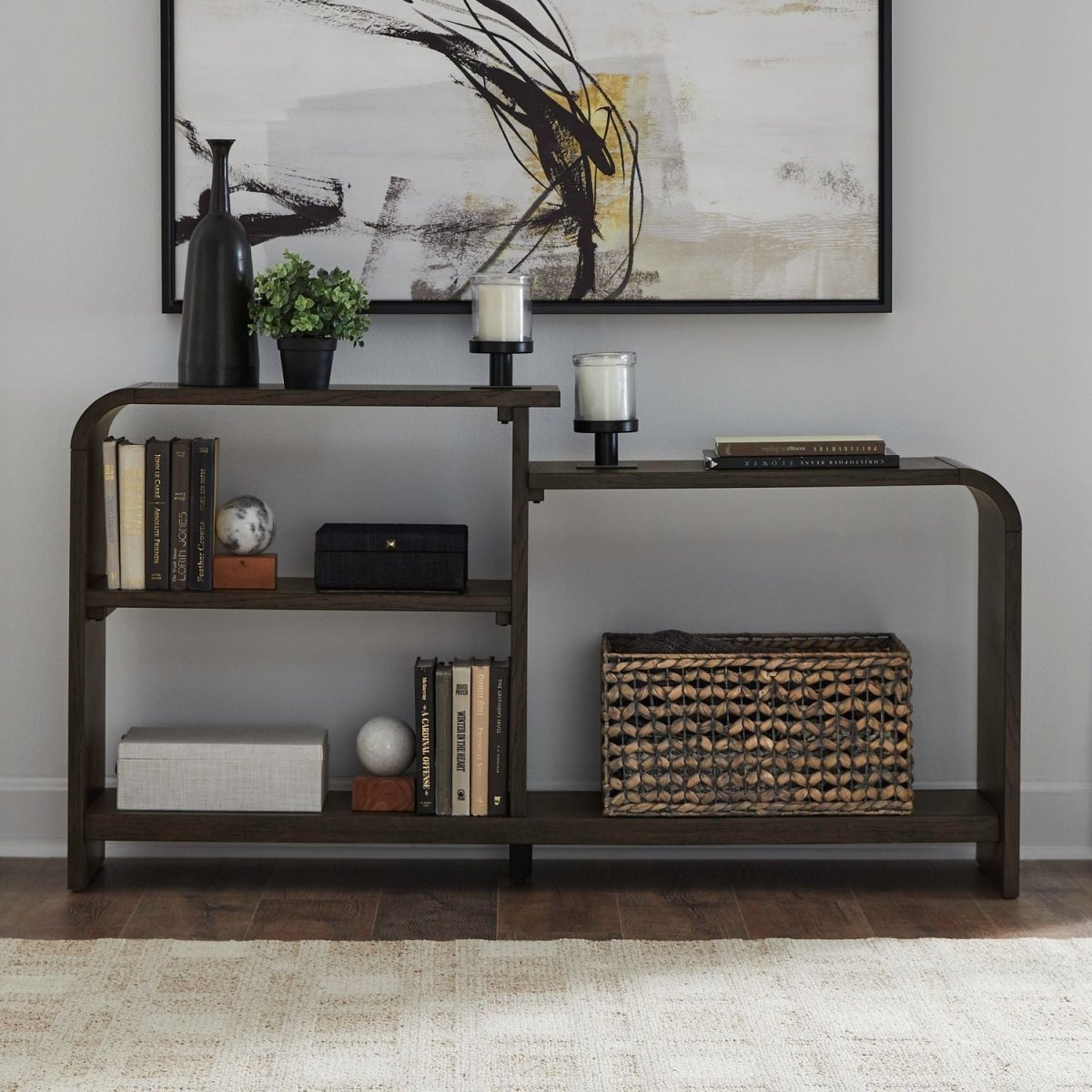 Perspectives - Sofa Table - Brown Sofa Tables by Liberty Furniture - Walls Furniture & Mattress