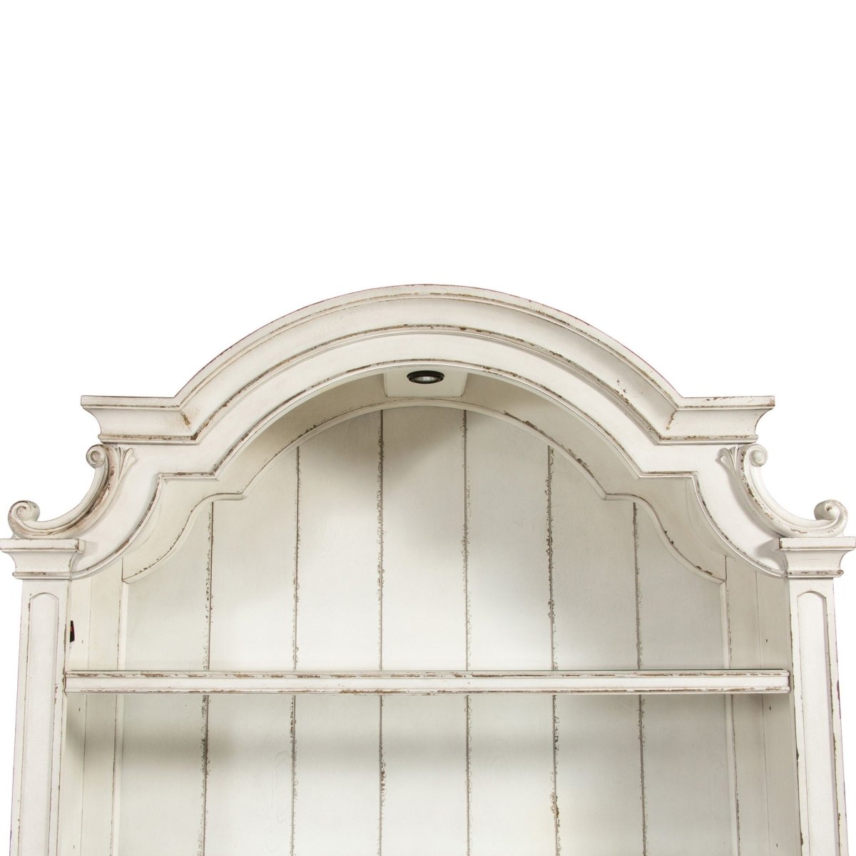 Magnolia Manor - Credenza Hutch - White Hutches by Liberty Furniture - Walls Furniture & Mattress