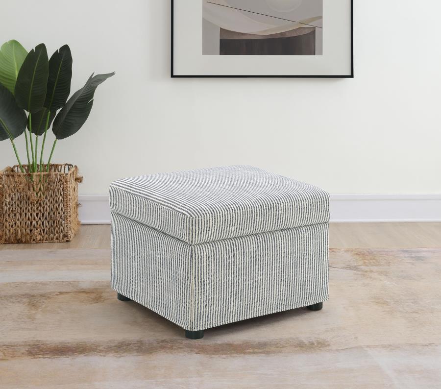 Winter - Upholstered Hydraulic Lift Top Storage Ottoman Storage Ottomans by Coaster Fine Furniture - Walls Furniture & Mattress