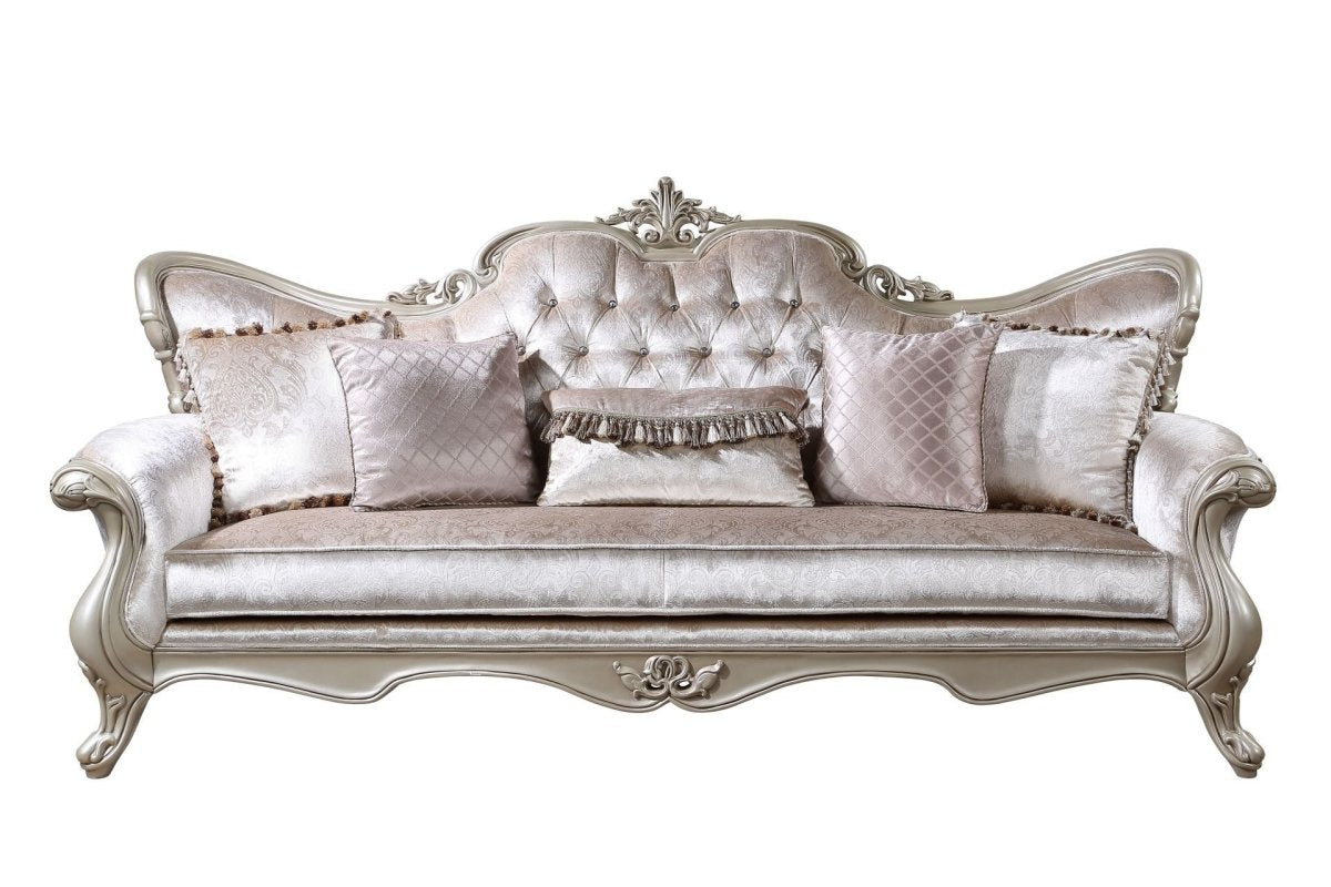 Monique - Sofa Stationary Sofas by New Classic - Walls Furniture & Mattress