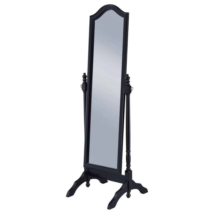 Cabot - Wood Adjustable Length Cheval Mirror Floor Mirrors by CoasterEveryday - Walls Furniture & Mattress