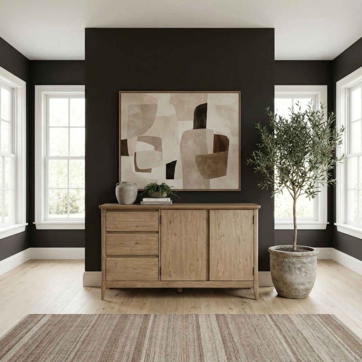 Hendrix Place - Server - Natural Servers by Liberty Furniture - Walls Furniture & Mattress
