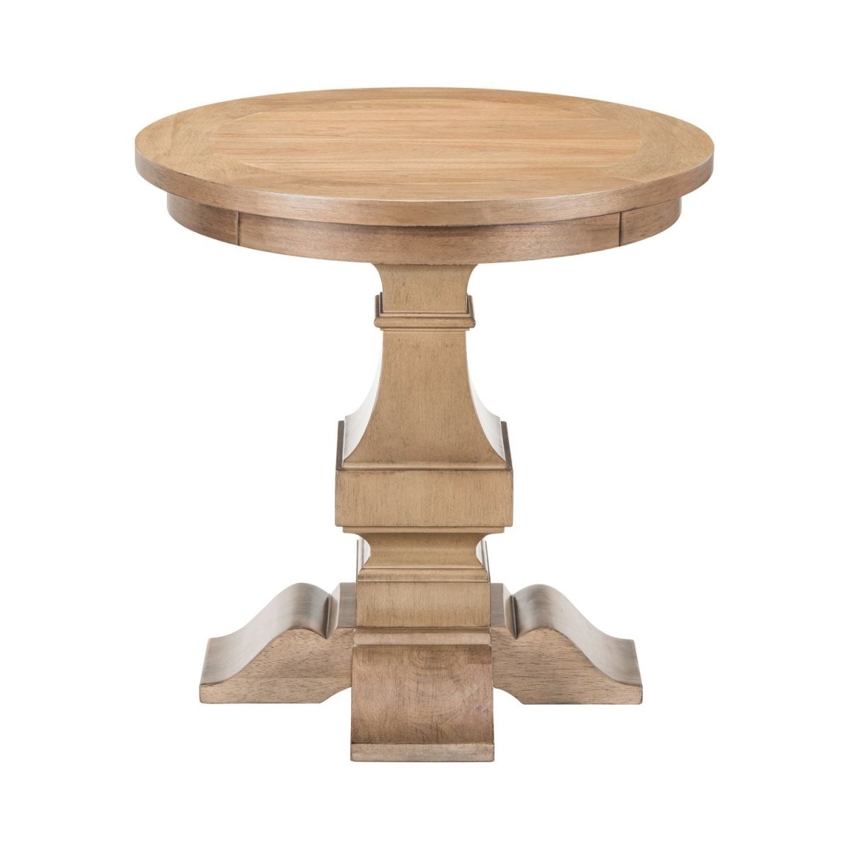 Haven Hills - Round End Table - Camel Beige End Tables by Liberty Furniture - Walls Furniture & Mattress