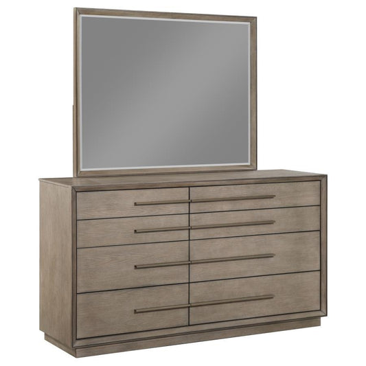 Durango - 8 - Drawer Dresser With Mirror Dresser & Mirror by CoasterElevations - Walls Furniture & Mattress