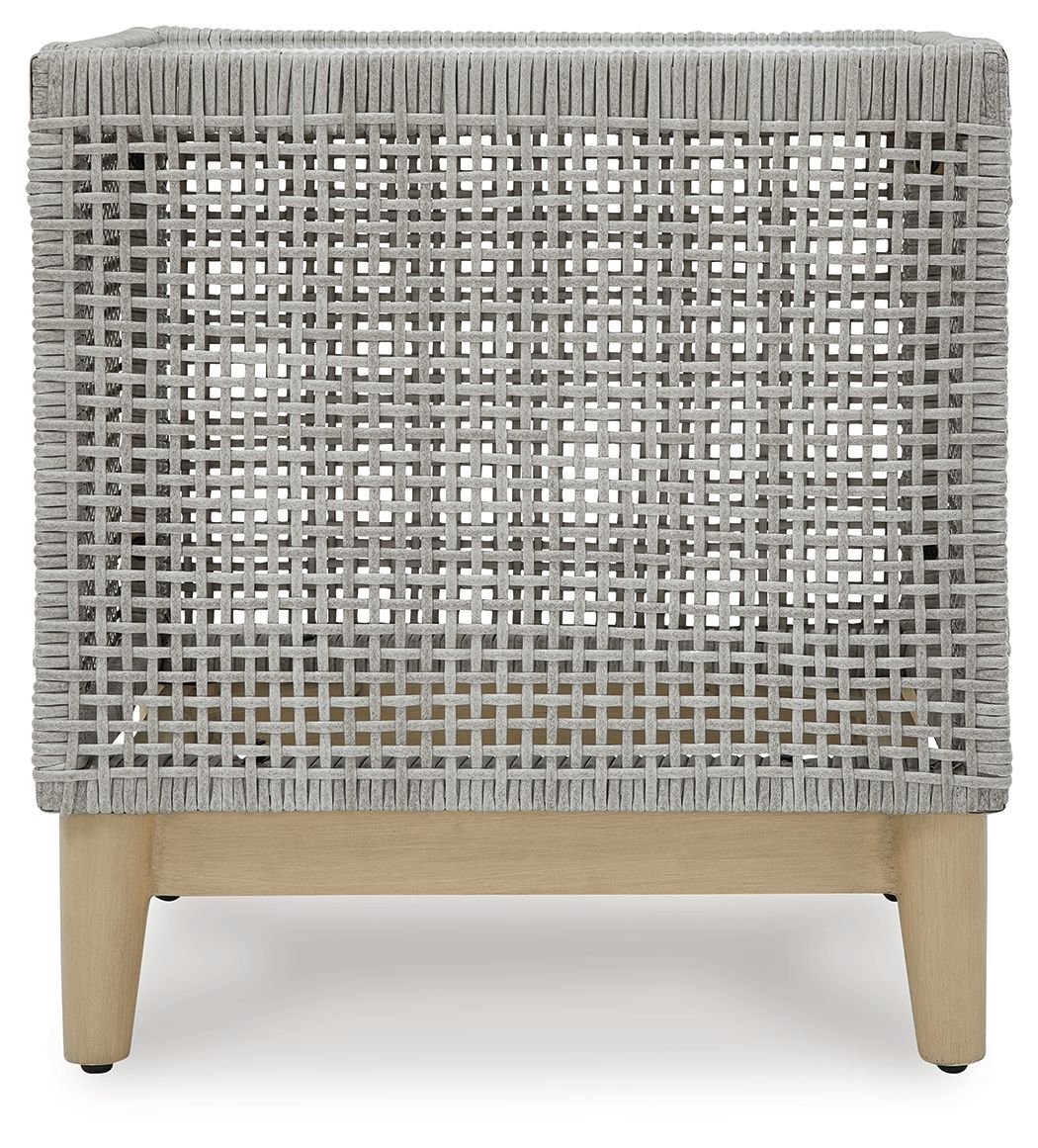 Seton Creek - Square End Table - Gray End Tables by Signature Design by Ashley® - Walls Furniture & Mattress