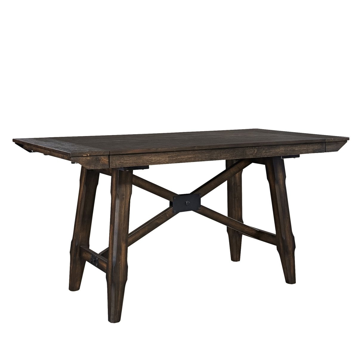 Double Bridge - Gathering Table - Dark Brown Counter Tables by Liberty Furniture - Walls Furniture & Mattress