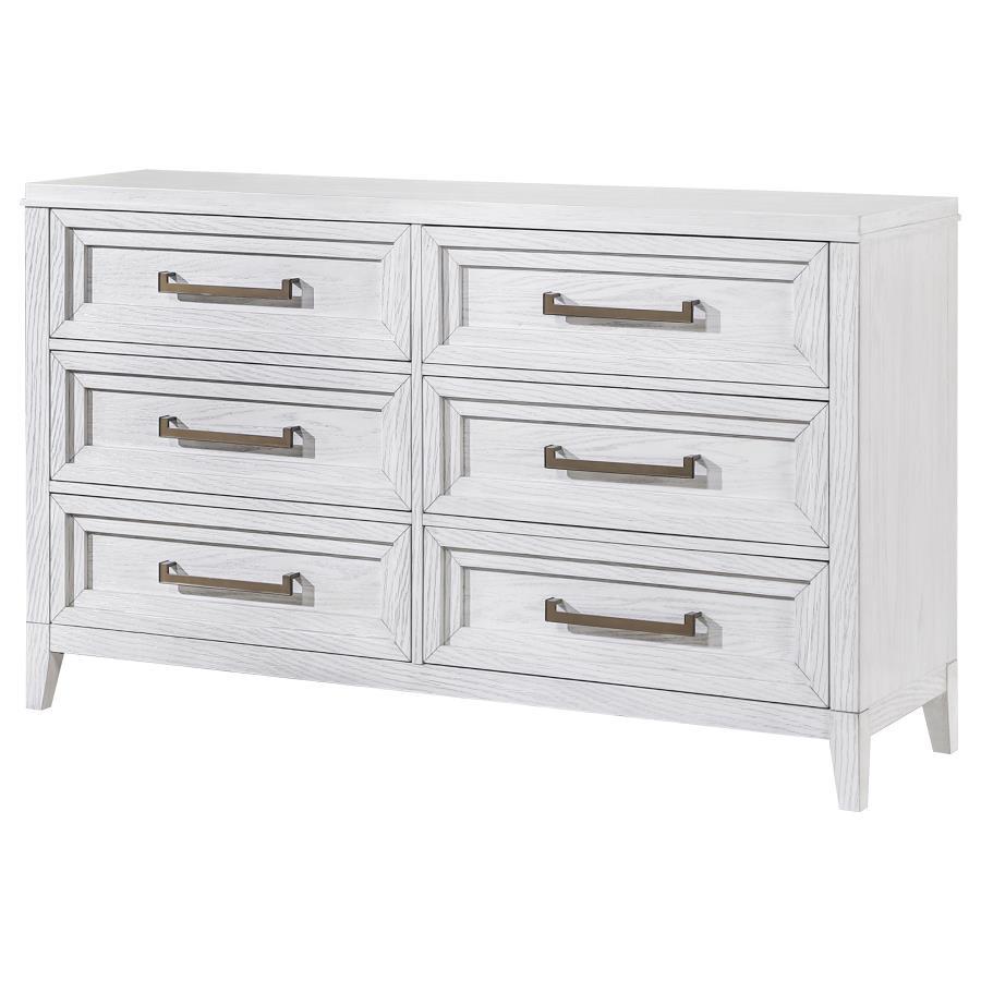 Marielle - 6 - Drawer Bedroom Dresser Dressers by CoasterEveryday - Walls Furniture & Mattress