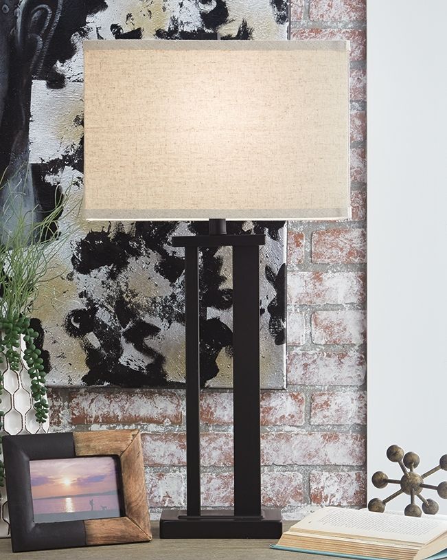 Aniela - Metal Table Lamp Set Table Lamps by Signature Design by Ashley® - Walls Furniture & Mattress