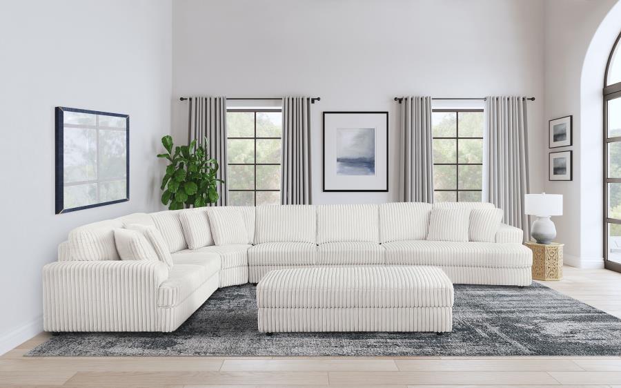 Emberson - Upholstered Modular Sectional Sofa Stationary Sectionals by Coaster Fine Furniture - Walls Furniture & Mattress