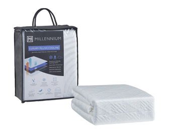 Advanced Protector - Queen Mattress Protector (Set of 4) - White Mattress Protectors by Ashley Sleep® - Walls Furniture & Mattress