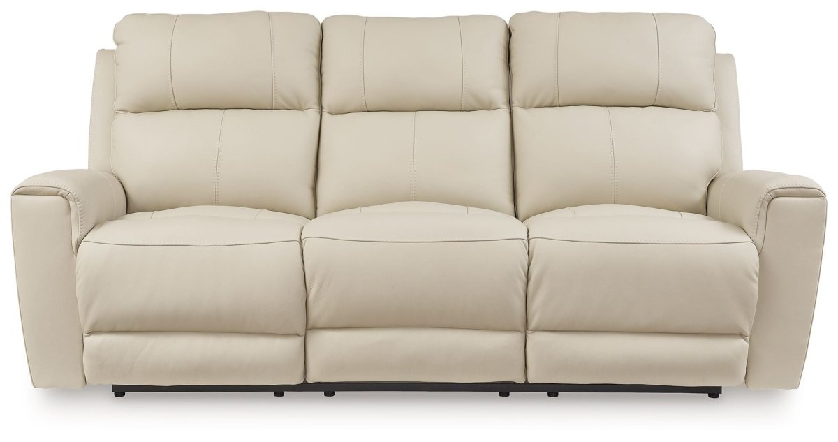 Dahlmoore - Power Reclining Sofa - Almond Reclining Sofas by Signature Design by Ashley® - Walls Furniture & Mattress