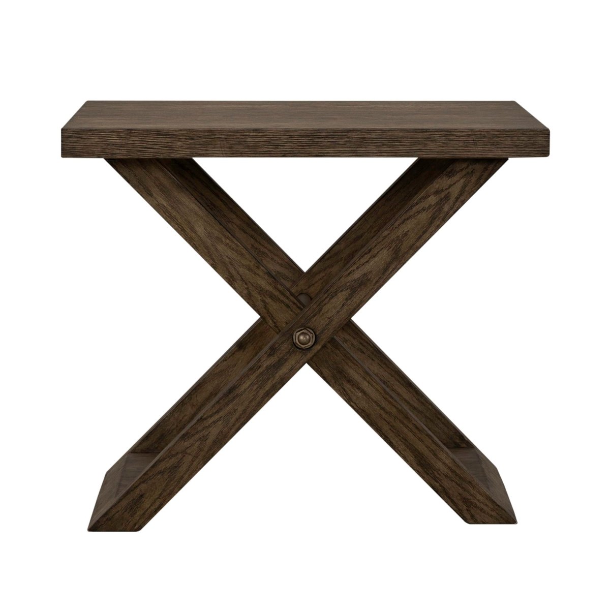Crossroads - End Table - Dark Brown End Tables by Liberty Furniture - Walls Furniture & Mattress