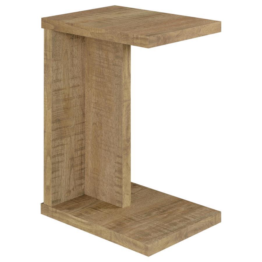 Clower - Engineered Wood C - Shaped Sofa Side Table Side Tables by Coaster Fine Furniture - Walls Furniture & Mattress