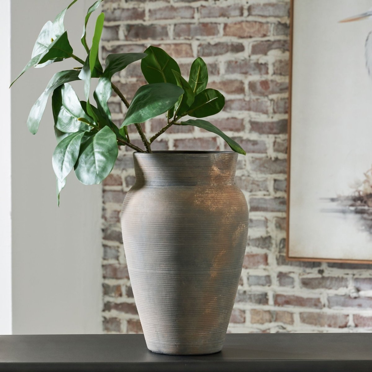 Brickmen - Vase Vases & Jars by Signature Design by Ashley® - Walls Furniture & Mattress