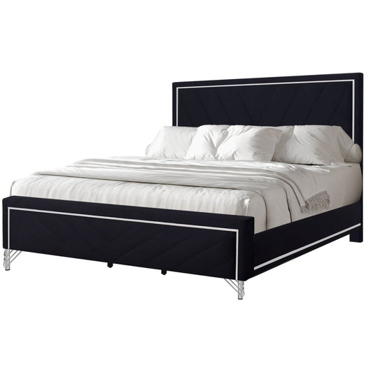 Ava - Bed Upholstered Beds by New Classic - Walls Furniture & Mattress