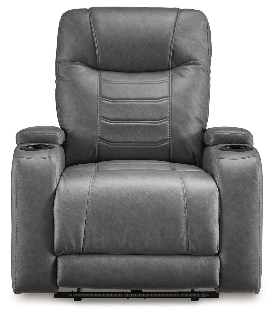 Schooner Rocks - Power Recliner / Adj Headrest Reclining Chairs by Signature Design by Ashley® - Walls Furniture & Mattress