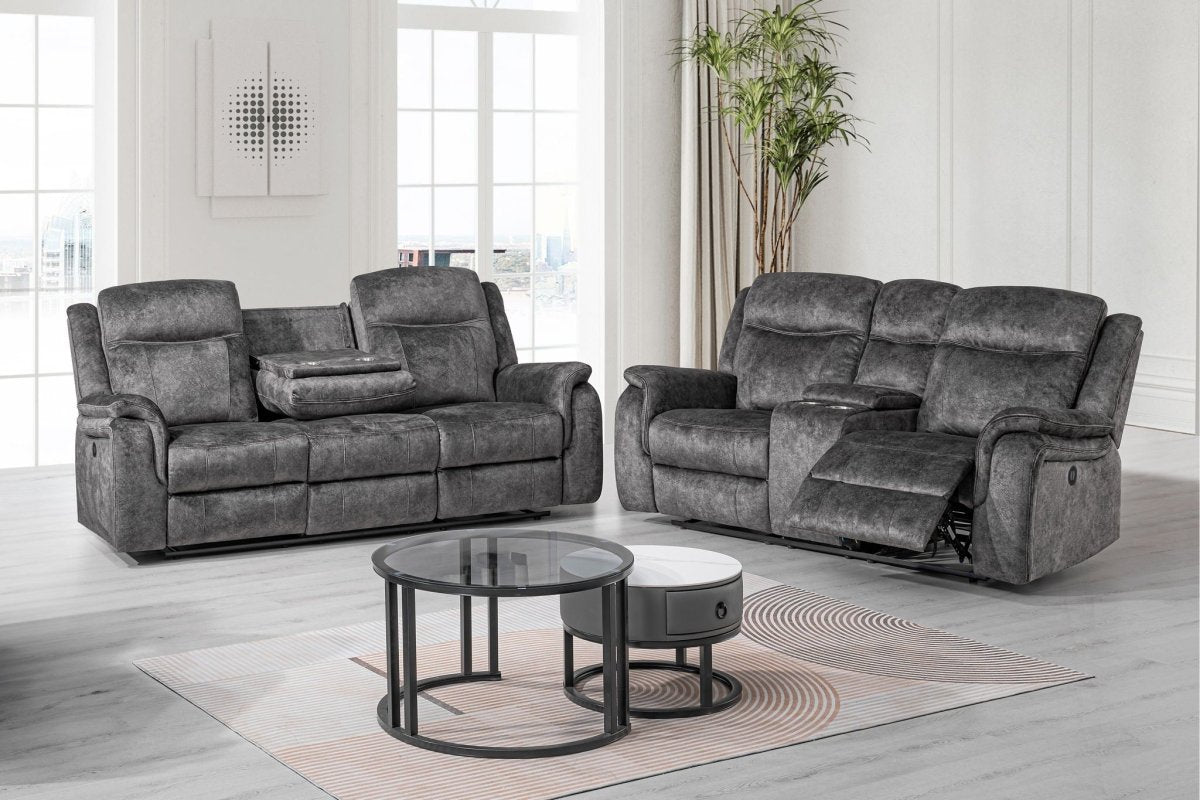 Park City - Reclining Sofa Set Reclining Sofas & Loveseats by New Classic - Walls Furniture & Mattress