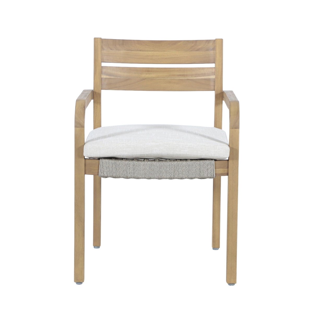 Arden - Wood And Wicker Patio Dining Chair (Set of 2) - Natural / Brown Chair Sets by New Classic - Walls Furniture & Mattress