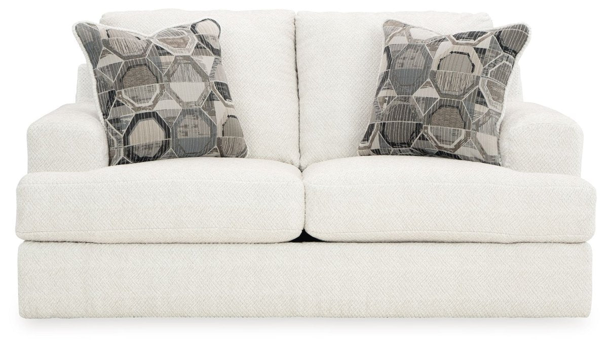 Karinne - Loveseat Stationary Loveseats by Signature Design by Ashley® - Walls Furniture & Mattress
