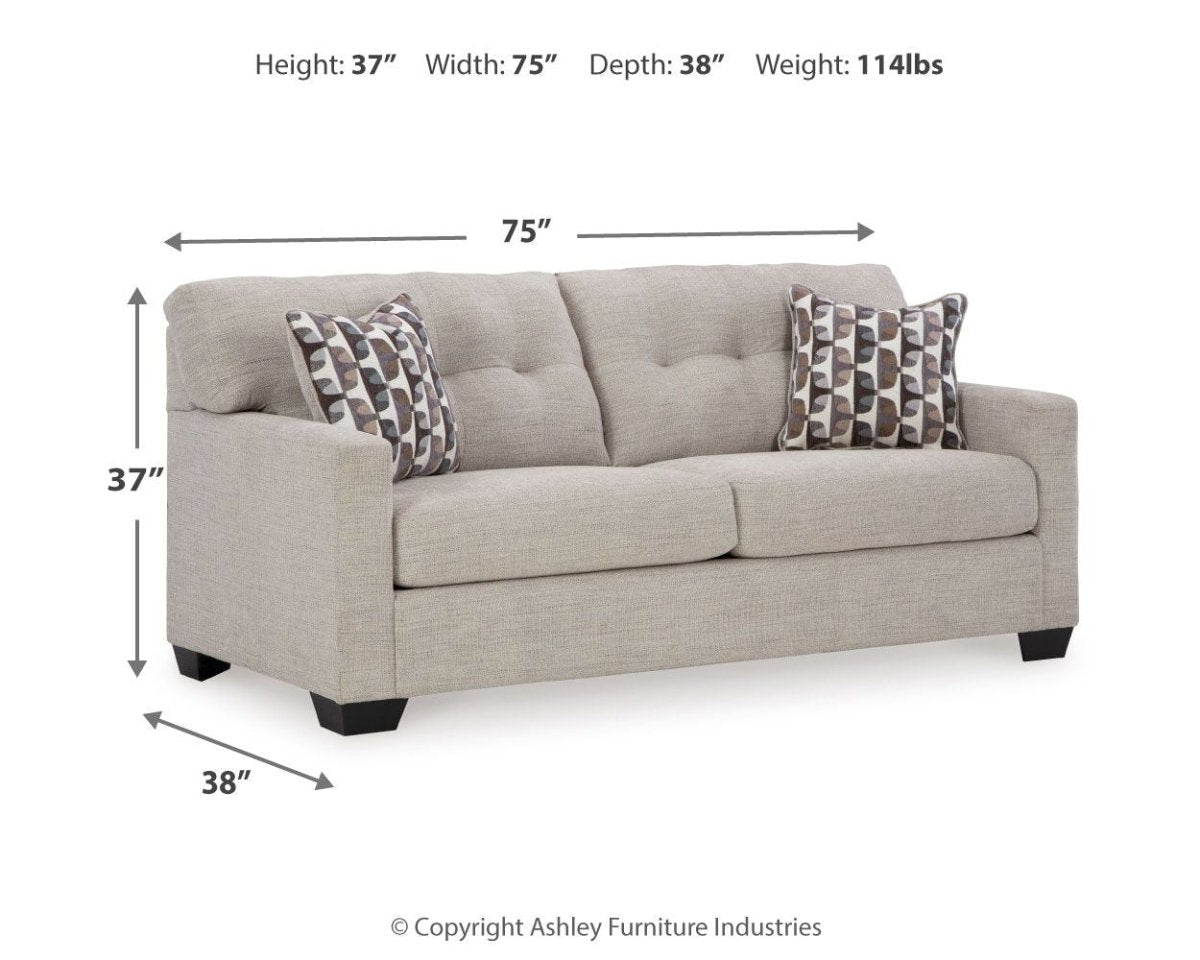 Mahoney - Sofa Stationary Sofas by Signature Design by Ashley® - Walls Furniture & Mattress