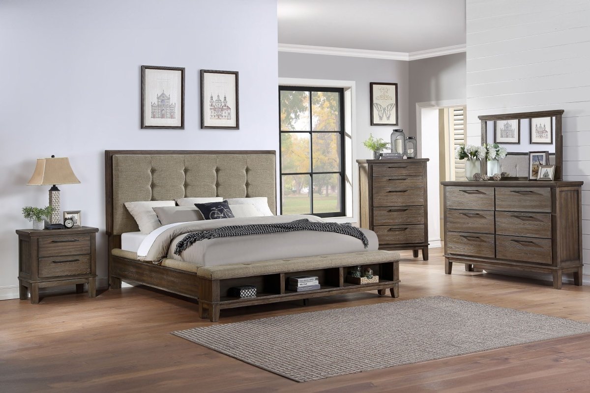 Cagney - Bedroom Set 4 Piece Bedroom Sets by New Classic - Walls Furniture & Mattress