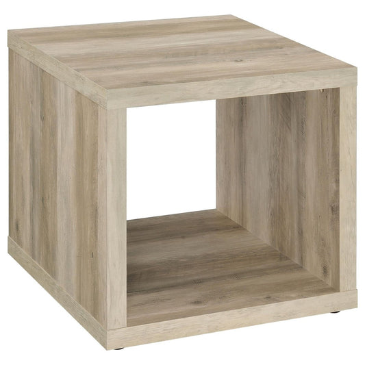 Frisco - Square Engineered Wood Side End Table End Tables by CoasterEveryday - Walls Furniture & Mattress