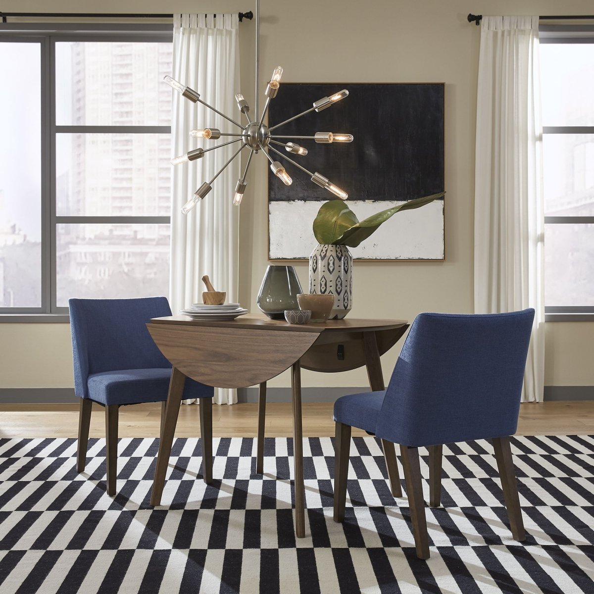 Space Savers - Drop Leaf Set 3 Piece Dining Room Sets by Liberty Furniture - Walls Furniture & Mattress