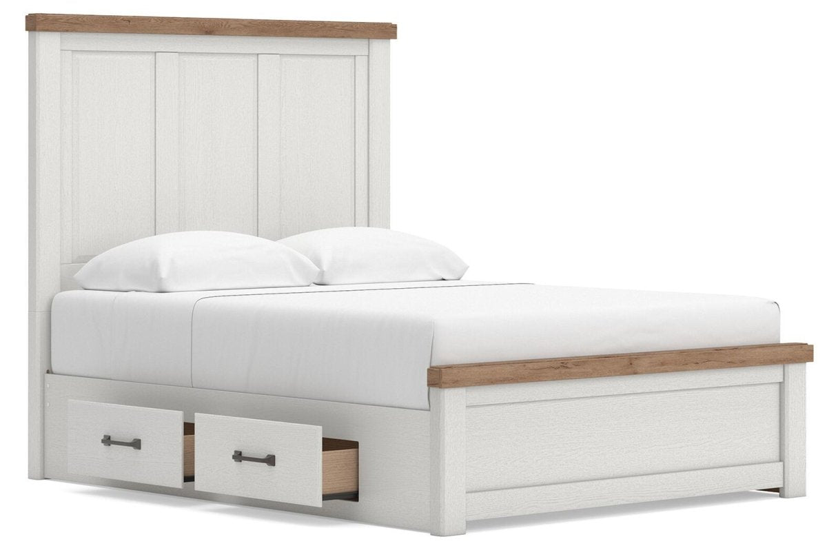 Savonport - Panel Storage Bed Storage Beds by Signature Design by Ashley® - Walls Furniture & Mattress