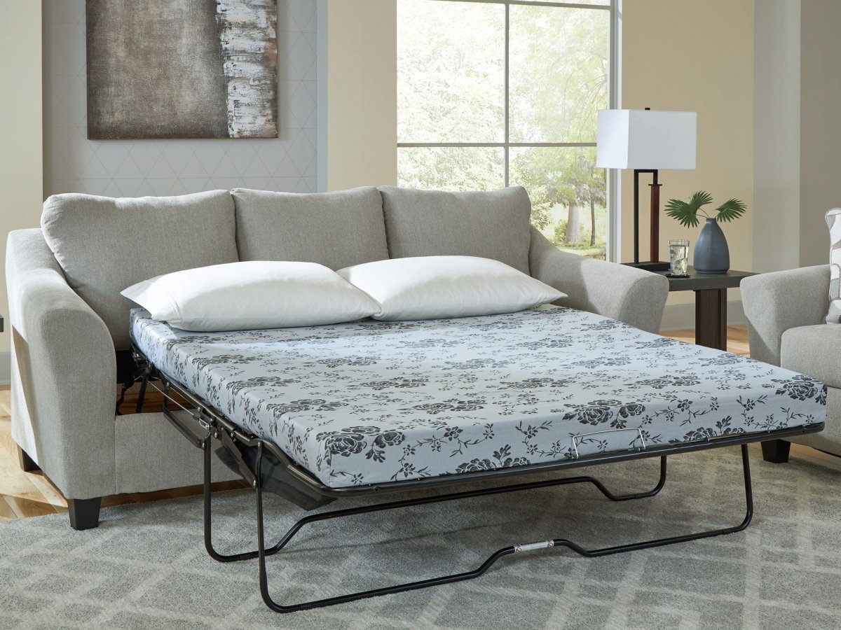 Willarae - Queen Sofa Sleeper - Taupe Sleeper Sofas by Benchcraft® - Walls Furniture & Mattress
