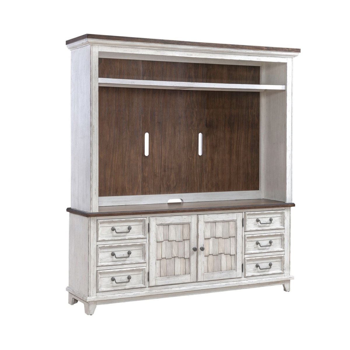 River Place - Entertainment Center Entertainment Centers by Liberty Furniture - Walls Furniture & Mattress