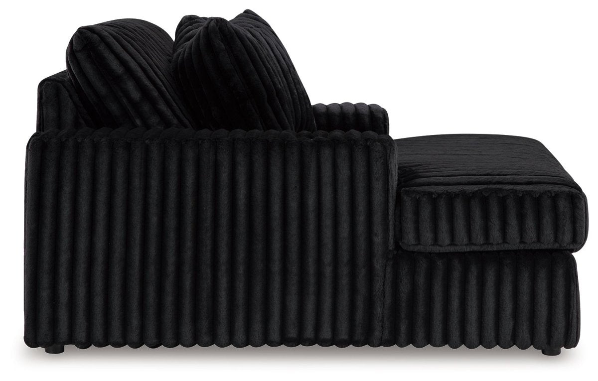 Midnight - Madness - Oversized Chaise Chaises by Signature Design by Ashley® - Walls Furniture & Mattress