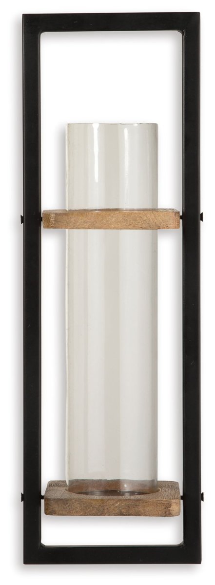 Colburn - Wall Sconce - Natural / Black Sconces by Signature Design by Ashley® - Walls Furniture & Mattress