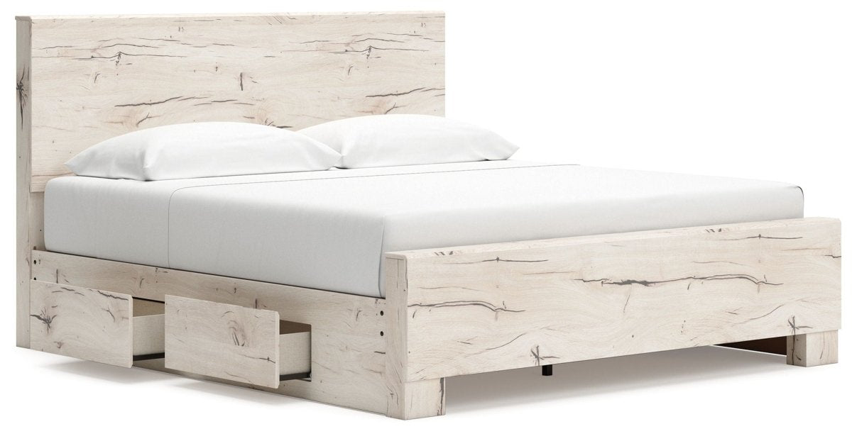 Lawroy - Panel Bed With Storage Storage Beds by Signature Design by Ashley® - Walls Furniture & Mattress