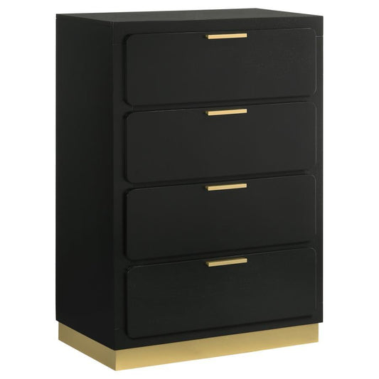Caraway - 4 - Drawer Bedroom Chest Accent Chests by Coaster Fine Furniture - Walls Furniture & Mattress