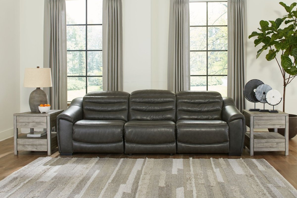 Center Line - Power Recliner Sectional Reclining Sectionals by Signature Design by Ashley® - Walls Furniture & Mattress
