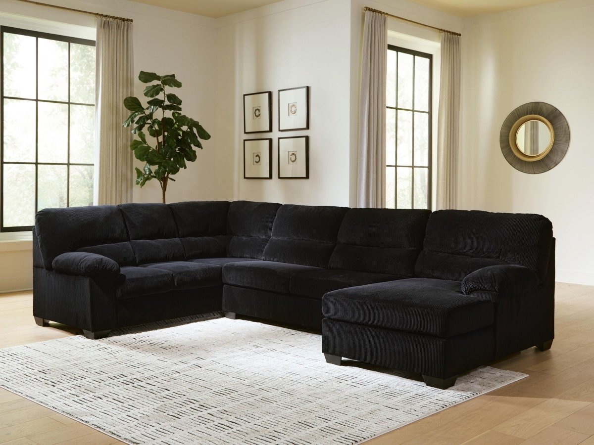 SimpleJoy - Sectional Stationary Sectionals by Signature Design by Ashley® - Walls Furniture & Mattress