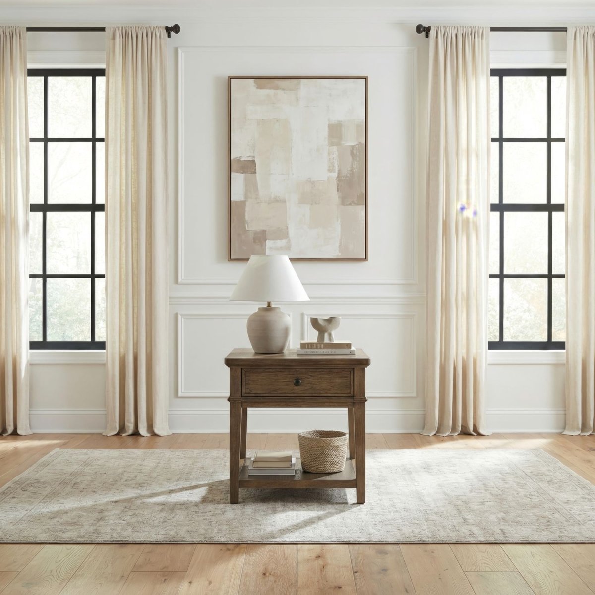 Artisan Home - End Table - Sienna Stone End Tables by Liberty Furniture - Walls Furniture & Mattress