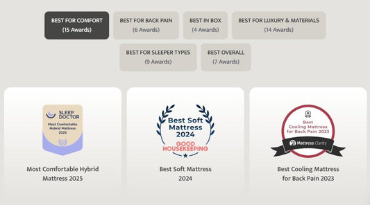 Puffy Monarch Queen Mattress Hybrid Hybrid Mattresses by Puffy - Walls Furniture & Mattress