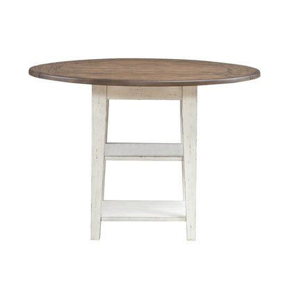 Al Fresco - Drop Leaf Table - White Dining Tables by Liberty Furniture - Walls Furniture & Mattress
