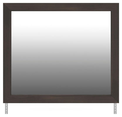 Shaehartin - Bedroom Mirror - Dark Brown