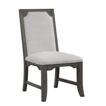 Lisbon - Dining Side Chair (Set of 2) - Gray Chair Sets by New Classic - Walls Furniture & Mattress