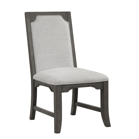 Lisbon - Dining Side Chair (Set of 2) - Gray Chair Sets by New Classic - Walls Furniture & Mattress