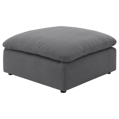 Hobson - Square Upholstered Ottoman Upholstered Ottomans by CoasterElevations - Walls Furniture & Mattress