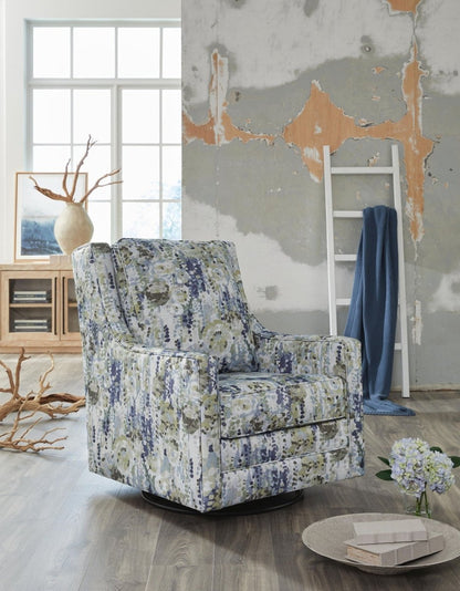 Dustinford - Swivel Glider Accent Chair - Multi Swivel Glider Chairs by Signature Design by Ashley® - Walls Furniture & Mattress