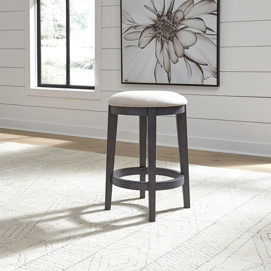 Ocean Isle - Upholstered Console Stool Counter Height (24" - 27") by Liberty Furniture - Walls Furniture & Mattress