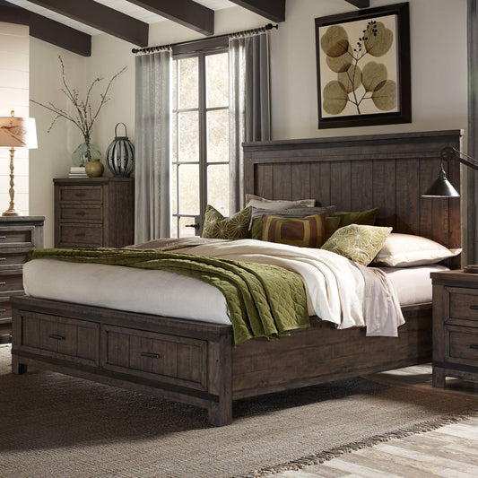 Thornwood Hills - Storage Bed Storage Beds by Liberty Furniture - Walls Furniture & Mattress
