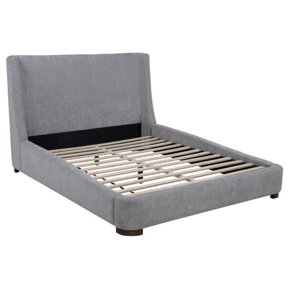 Rennes - Upholstered Wingback Platform Bed Upholstered Beds by Coaster Fine Furniture - Walls Furniture & Mattress