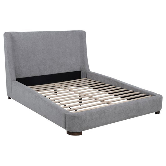 Rennes - Upholstered Wingback Platform Bed Upholstered Beds by Coaster Fine Furniture - Walls Furniture & Mattress