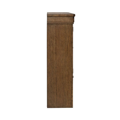 Carolina Park - Credenza Hutch - Brown Hutches by Liberty Furniture - Walls Furniture & Mattress